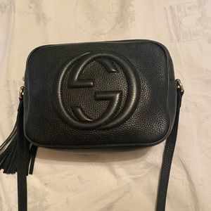 Black Gucci Disco Bag